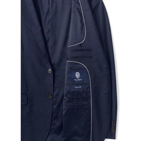 Lands' End Tailored Fit Comfort First Year'rounder Suit Jacket -- Tailored 38R - Picture 4 of 8